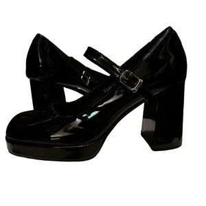 Black Patten Leather Mary Jane’s Size 8